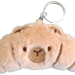 Sleutelhanger Capybara croissant