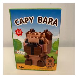 Bouwblokjes Capybara zittend