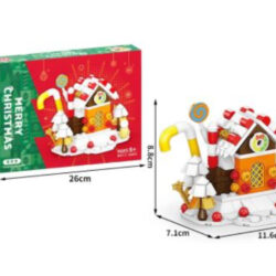 Bouwblokjes Gingerbread huis