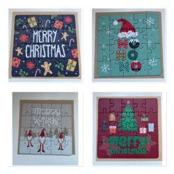 Kerstkaart set van 4