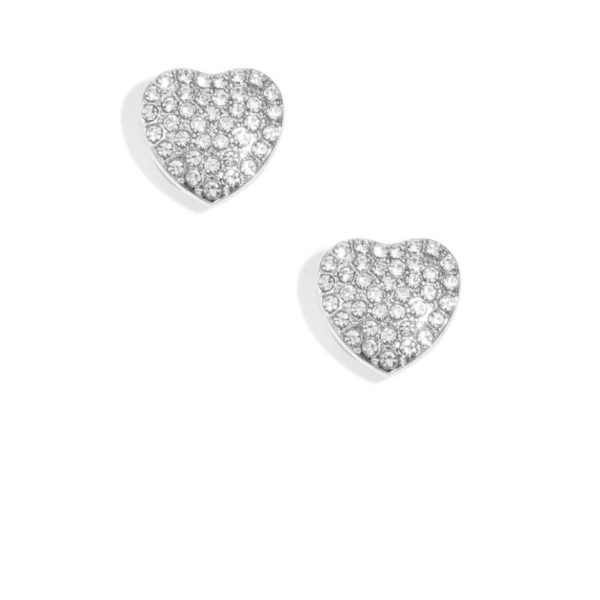 Knoopcover hart zilver 1cm