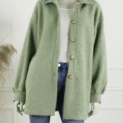 Vest blouse linde groen