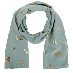 Sjaal schelpen groen