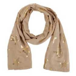 Sjaal zeester bruin (kopie)