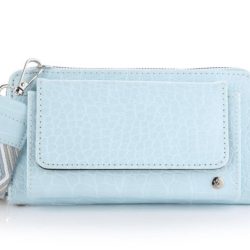 Portemonnee tasje ijsblauw