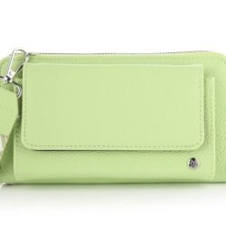 Portemonnee tasje limegroen