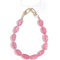 Telefoon pols hanger licht roze