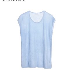 Shirt lichtblauw