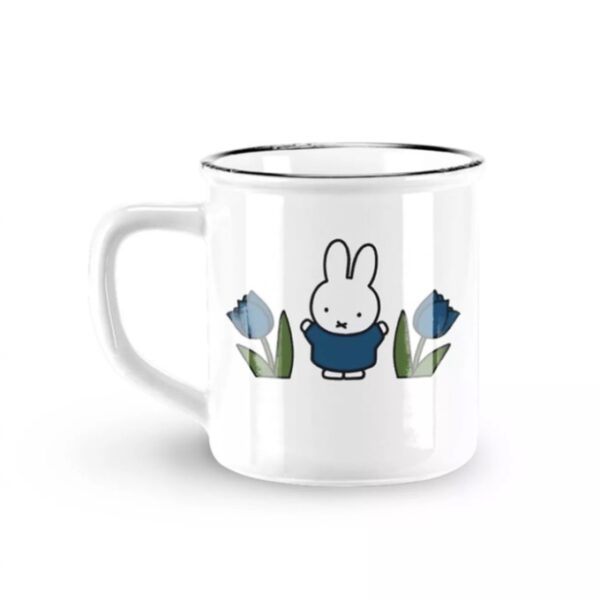 Nijntje mok blauwe tulpen