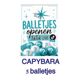 Balletjes Capybara