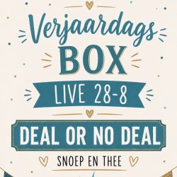 Verjaardagslive doosje 28-8