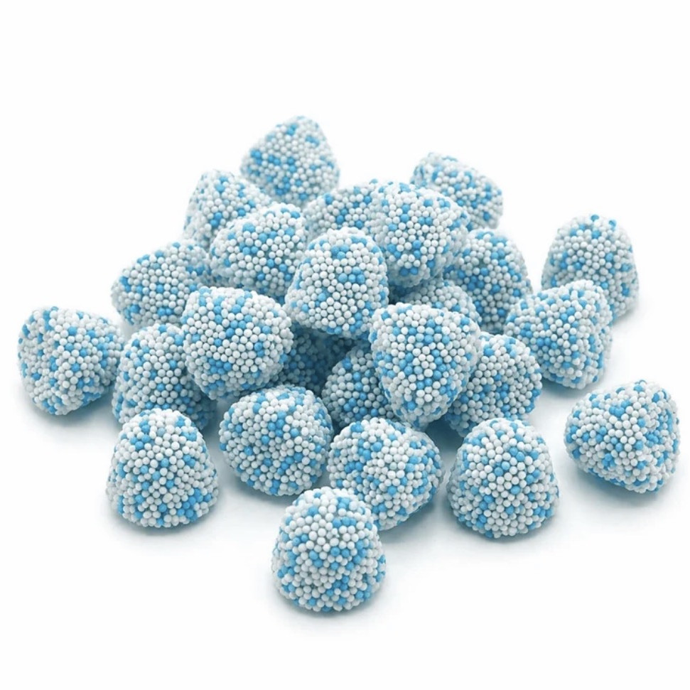 Berries blue white