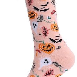 Sokken Halloween zalm 38-45