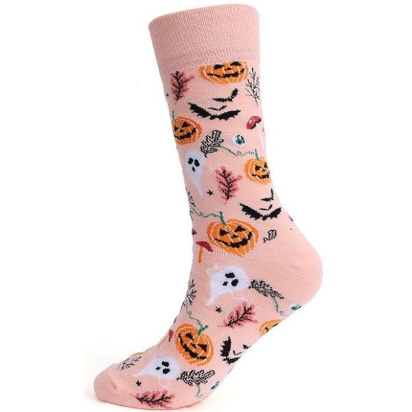 Sokken Halloween zalm 38-45