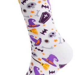 Sokken Halloween wit 38-45