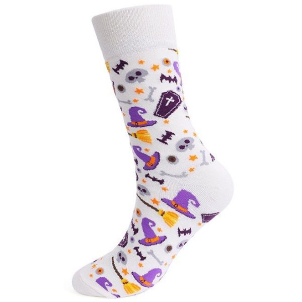Sokken Halloween wit 38-45