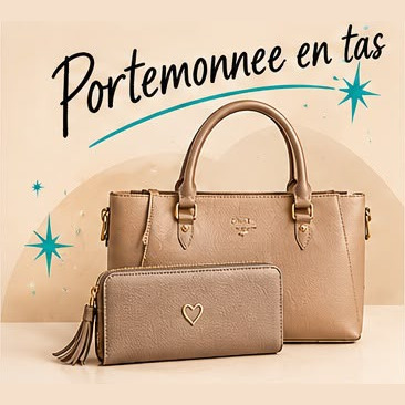 Portemonnee en tas